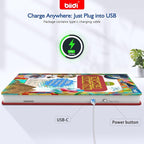 Interactive Sound Book for Kids Children,English Words Talking Book Activity for Toddler Age 3-5,Educational Learning Travel Toys for Boys Girls Birthday Gift 3 4 5 6 Year Old,Sensory Autism Toy