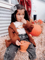 BraveJusticeKidsCo | Snack Attack II Snack Cup | Collapsible Silicone Snack Container | Toddler and Baby Snack Catcher Lid (Honey Ginger)