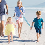 Accmor Toddler Leash with Key Lock, 2 in 1 Upgraded Anti Lost Wrist Link, 2 Packs Reflective Baby Leash with 360 Degree Rotating Connector and Adjustable Bracelet for Babies Boys Girls (6.56ft)