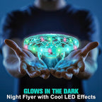 Hand Operated Drone Toy for Kids or Adults - AI Motion Sensors Mini Drones with Bright LED Projection, 360 Flips, Easy Indoor Small Flying Orb Ball for Age 4-6-8-12 Birthday Gifts