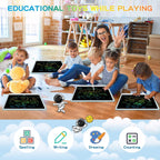 12 Inch LCD Writing Tablet for Kids Ages 3-6, Reusable Doodle Board with Stylus Pen, Drawing Pad Educational Travel Toy for Boys & Girls, Perfect Holiday & Birthday Gift Idea