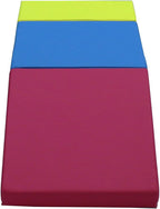 Factory Direct Partners - 11618-LMRS SoftScape Toddler Playtime Climber, Indoor Active Play Structure for Toddlers and Kids, Safe Soft Foam for Crawling and Sliding (3-Piece Set) - Lime/Raspberry