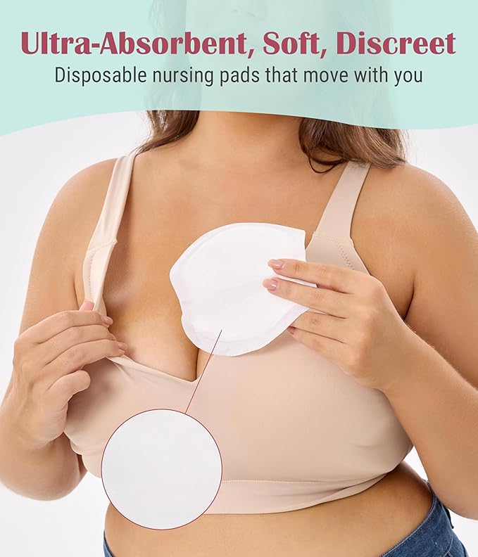 Postpartum Essentials Recovery Kit for Labor & Delivery – Nursing Pads, Peri Bottle, Ice Pack Pad, Postpartum Underwear, Disposable Bed Pads, Perineal Foam, 55 Piece Gift Set