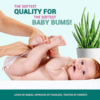 MED PRIDE Scented Baby Wipes Packs in Bulk, 24 Packs X 80 = 1920 Count, Alcohol-Free, Paraben-Free, with Aloe Vera & Vitamin E