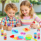 Magic Water Elf Toy Kit, Aqua Fairy Water Gel Kit for Kids with 20 Magic Gel &16 Shape Molds-DIY Elf Kits Make Your Own Water Pets Arts and Crafts for Kids 4-6 7 8 9 10 Year Old Boy Girl Gifts