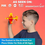 Airplane Toy Foam Glider Plane for Kids: Best Outdoor Toys for Boys & Girls All Ages. Easter Basket Stocking Stuffers Birthday Gift Ideas. Summer Yard Games Great Gifts for Age 4 5 6 7 8 9 Year Olds
