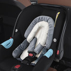 COOLBEBE Upgraded 3-in-1 Babybody Support & Strap Covers Set for Newborn Infant - Extra Soft Car Seat Insert Cushion Pad, Perfect for Carseats, Strollers, Swing