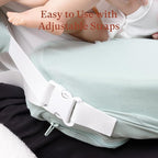 Nursing Pillow Covers ONLY Compatible with Popular Wrap-Around Nursing Pillow (2 Pack Covers-Pillow NOT Included)