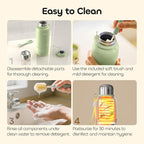 QIBOX Portable Bottle Warmer for Travel - 3Min Fast Heating of Breast Milk and Formula, 36W Fast Charge, 17 Ounces Large Capacity, Baby Bottle Warmer On The Go for Outdoor Airplane and Car