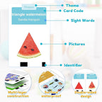 Toddlers Bilingual Spanish & English Talking Flash Cards with 288 Sight Words, Speech Therapy Toys for 3 4 5 6 Years Old Boys and Girls, Learning Educational Kids Gifts (Blue)