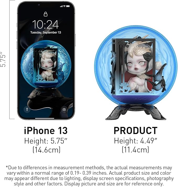 POP MART SKULLPANDA The Mirage Series Figures Blind Box Figures, Random Design Mystery Toys for Modern Home Decor, Collectible Toy Set for Desk Accessories, Whole Set