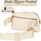 Fanny Pack Belt Bag Crossbody Bags with Initials Letter Patch Trendy Stuff for Teens Cute Stuff Birthday Gifts for Teenager Girls | Khaki,Initial J