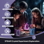 GobiDex Geodes Growing Science Kit for Kids Age 6-8-12, Geodes with Crystals Grow Fast in (24H), STEM Educational Science Experiments Toys, Geology & Rock Enthusiasts Collection, Gifts for Boys Girls