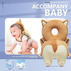 Baby Head Protector,Adjustable Baby Head Protection Backpack (Corgi)