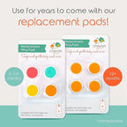 Cherish Baby Care Baby Nail Trimmer Electric - Automatic Safety Stop, BPA-Free & Safety-Tested Electric Nail File Baby, Includes 4 File Pads, 0-12+ Months