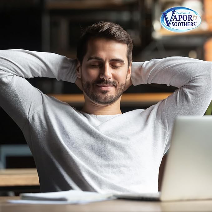 Mentholated Nasal Dilators for Breathing, Congestion, and Snoring - 28 Count Dual-Action Nose Inserts for Daytime and Nighttime Use - Hidden Nostril Opener Clips Last Up to 12 Hours - Peppermint