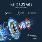 Forehead Thermometer for Adults and Kids, Digital Baby Thermometer with Fever Alarm, Fast Accurate Results, Home Medical & Nurse Essentials