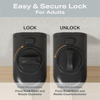 Cumbor 2-Pack Retractable Baby Gates for Stairs, 55" Wide Soft Mesh Pet Gate for Dogs with One Hand Opening, 34" Tall Toddler Gate with Top Lock for Bedroom, Doorways, Indoor/Outdoor, Black