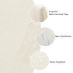 Baby Play Mat for Floor,1.3" Thick Memory Foam Tummy Time Mat,Water Repellent Soft Velvet Nursery Rug,Extra Large Non Slip for Crawling,Toddlers,Infants,Kids,Tatami Style for Living Room(Cream)