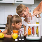 Momcozy Squeeze Station,Baby Food Maker&Pouch Filler for Homemade Baby Puree, BPA-Free, Dishwasher Safe, with Reusable Baby Food Pouches for Babies & Toddlers