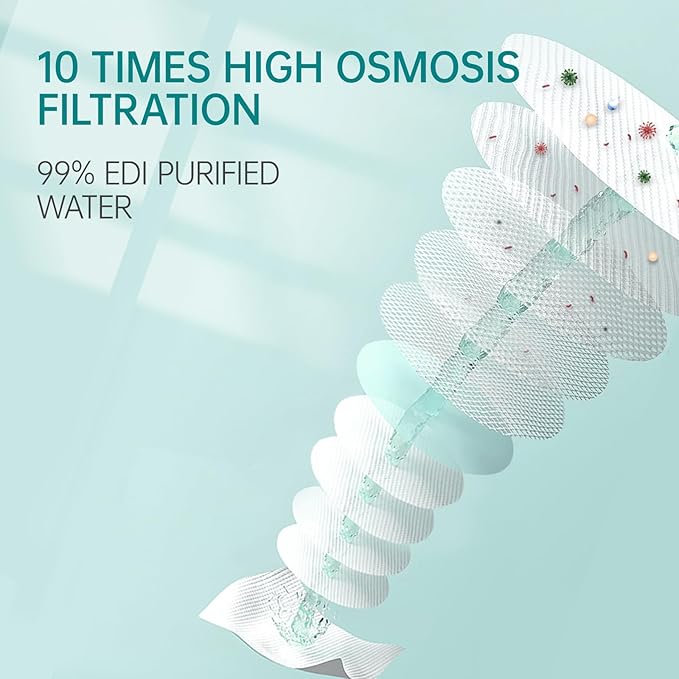 MATERN'ELLA Baby Wipes, Diaper Wipes for Sensitive Skin, Wet Wipes with 99% Water Based, Hypoallergenic, Safe and Gentle, 8 Flip-Top Packs (640 Wipes Total)