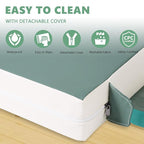 Booster Seat for Kitchen Chair with Adjustable Straps, Toddler Booster Seats for Dining Table Portable for Travel Camping Eating, Booster Cushion for Table for Baby Child Infant Kid Boy Girl