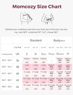 Momcozy Mesh Support Pumping Bra Hands Free Suitable for 36C-44G, Comfortable Plus Size Pumping and Nursing Bra in One