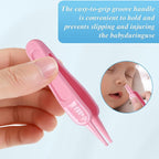 5Pcs Nose Cleaning Tweezers, 5 Colors Baby Nose Picker, Effective Booger Remover Tool, Navel & Ear Cleaner Clip for Baby's Care