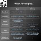 Round Toilet Seat with Toddler Seat Built In, 3X Slow Close FOR BOTH TODDLER & ADULT Seats, Potty Training Toilet Seat, No Wiggle and Easy to Install, Detachable Toddler Seat, White (2Pcs Pack)