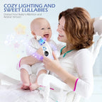 Nasal Aspirator for Baby with Light and Music, Electric Babies Nose Sucker with 3 Soft Silicone Tips, 5 Levels Suction Adjustment Nose Cleaner for Kids Girl Boy Adult Pets