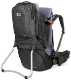 WIPHA Baby Carrier - Upgraded Hiking Backpack with Safety Seat, Lightweight Large Capacity Toddler Carrier (Black)