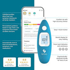 Kinsa Smart Ear Thermometer for Fever - Medical Infrared Termometro - FDA Cleared for Body Temperature Readings for All Ages - Connects to a Smartphone App to Track Symptoms and Get Illness Guidance