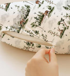 Nursing Pillow Covers 2 Pack, Breastfeeding Pillow Slipcovers Soft and Stretchy, Nursing Covers for Baby Girls Boys Newborn