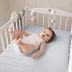 lulumoon Baby Muslin Crib Sheets - Toddler Cotton Fitted Crib Sheets Neutral for Boys and Girls 2Pack