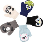 Baby Winter Mittens Toddler Stretch Knit Gloves Magic Warm Glove for Baby Boys Girls