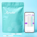 Areta Ovulation & Pregnancy Test Strips: 30 Ovulation Strips & 10 Pregnancy Tests Combo Kit | Accurate at-Home Fertility Tracker | Highly Sensitive Early Pregnancy Detection | 30 LH + 10 HCG