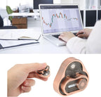 Rotation Fidget Slider, Tricyclic EDC Magnetic Metal Fidget for Adult Durable Dual Slider Anxiety Stress Relief Toys ADHD Autism Sensory Toys Funny Desk Toys Gifts for Man