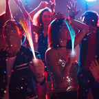 28 Pcs Sparkler Firework Sticks Glow Fiber Optic Wands, LED Flashing Sticks Light Up Toy for Kids Adults, Glow in The Dark Party Favor Supplies Bulk Rave Magic Decoration for Wedding Halloween Easter