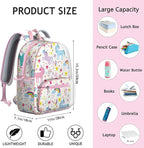 Toddler Backpack for Girls 3-8: Preschool Kindergarten Backpack - Cute Kids Backpacks for Girls-Floral