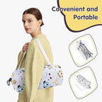 Portable Baby Booster Seat with Tray, Toddler Booster seat for Dining, Camping, Travel, Baby Beach Chair 6 Months to 3 Years Old Indoor Outdoor Use CH2407