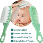 Baby Grooming Kit, Infant Safety Care Set with Hair Brush Comb Nail Clipper Nasal Aspirator,Baby Essentials Kit for Newborn Girls Boys (Green)