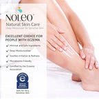 NOLEO Natural Skin Care – Deep Moisturizer for Sensitive Skin | Soothes Redness, Chafing & Irritation | Non-Toxic, EWG Verified, Organic | Face & Body Cream for Adults & Babies – 8oz