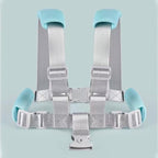 Toddler Harness Leash, 2-in-1 Anti Lost Leash with Safety Lock & Adjustable Wrist Link, 6.6ft Rein for Kids 1-3 Years, Baby Security Harness for Crowded Places, Travel, Shopping (Blue)