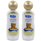 Ricitos de Oro Baby Shampoo and Body Wash, Formula with Oats and Vanilla, Hypoallergenic, Tear-Free Body Wash and Shampoo, 2-Pack of 13.5 Fl Oz Each, 2 Bottles