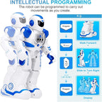 KingsDragon Robots Toy for Kids, RC Gesture Sensing Toy, Interactive Walking Singing Dancing Robot Birthday Presents for Boys Girls Age 6 7 8 9 Years Old