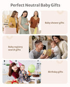 Blissful Diary Baby Play Gym Mat, Tummy Time Activity Mat with 6 Detachable Toys for Stage-Based Sensory & Motor Skill Development, Easy to Install & Clean, Baby Essentials Gift, Lavender Pink