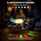 SYMA Drone for Kids with 7-Color LED Light, X660 Mini Drone with 3D Flip, Rotary Ascent, Headless Mode, Speed Switch and Full Protection RC Toys Gifts for Beginners Adults