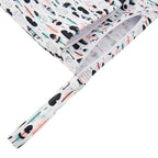 ALVABABY 3pcs Baby Cloth Diaper Wet Dry Bags Waterproof Reusable with Two Pockets Travel Beach Pool Daycare Soiled Baby Items Yoga Gym Bag for Swimsuits or Wet Clothes 3L-H1