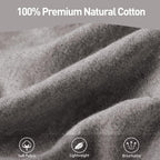 Organic Baby Swaddle Sleep Sacks, 2-Pack Swaddles for Newborns Baby Essentials, Infant 0-3 Months, 100% Cotton Soft & Snug Adjustable Wrap Nursery Swaddling Blankets Improves Sleep