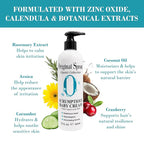 Original Sprout Scrumptious Baby Cream, Gentle Moisturizing Cream for Dry, Sensitive Skin & Diaper Rash, Non-Greasy Baby Lotion with Zinc Oxide & Calendula for Face & Body, 12 fl oz